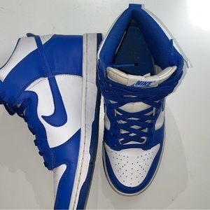 2021 nike dunk high “Kentucky” blue
